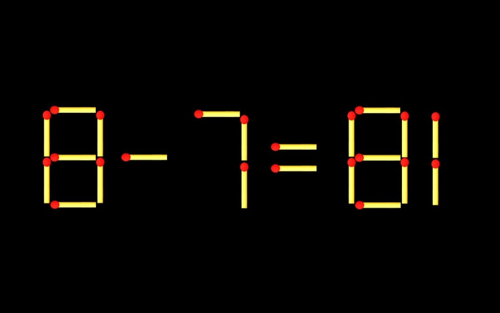 Thử tài IQ: Di chuyển một que diêm để 9+11=8 thành phép tính đúng - Ảnh 8.
