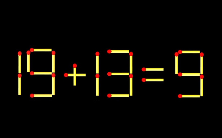 Thử tài IQ: Di chuyển một que diêm để 9+15=6 thành phép tính đúng - Ảnh 9.