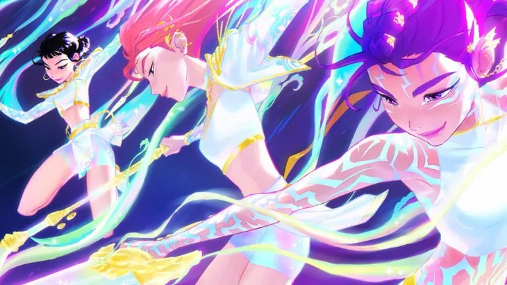 'K-pop Demon Hunters' lập kỳ tích tại Quả Cầu Vàng - Ảnh 1.