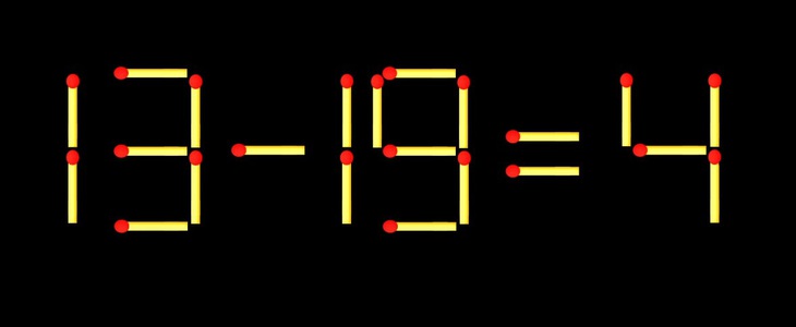 Thử tài IQ: Di chuyển một que diêm để 7-5=69 thành phép tính đúng - Ảnh 3.