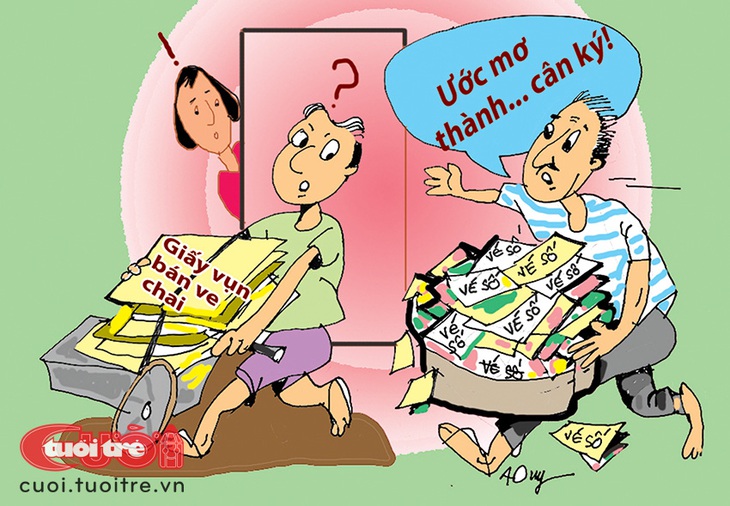 Mua vé số cải thiện kinh tế gia đình, dù không trúng cũng có tiền - Ảnh 2.