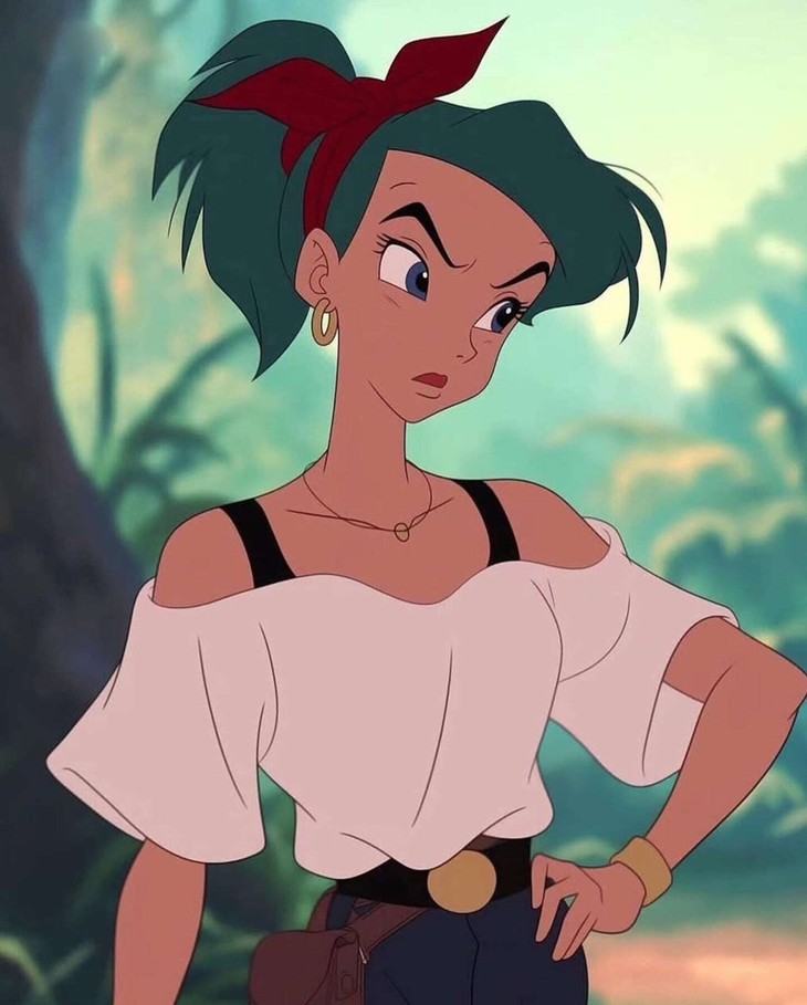 Các nhân vật Dragon Ball trông sẽ như thế nào nếu được Disney làm phim hoạt hình - Ảnh 3.