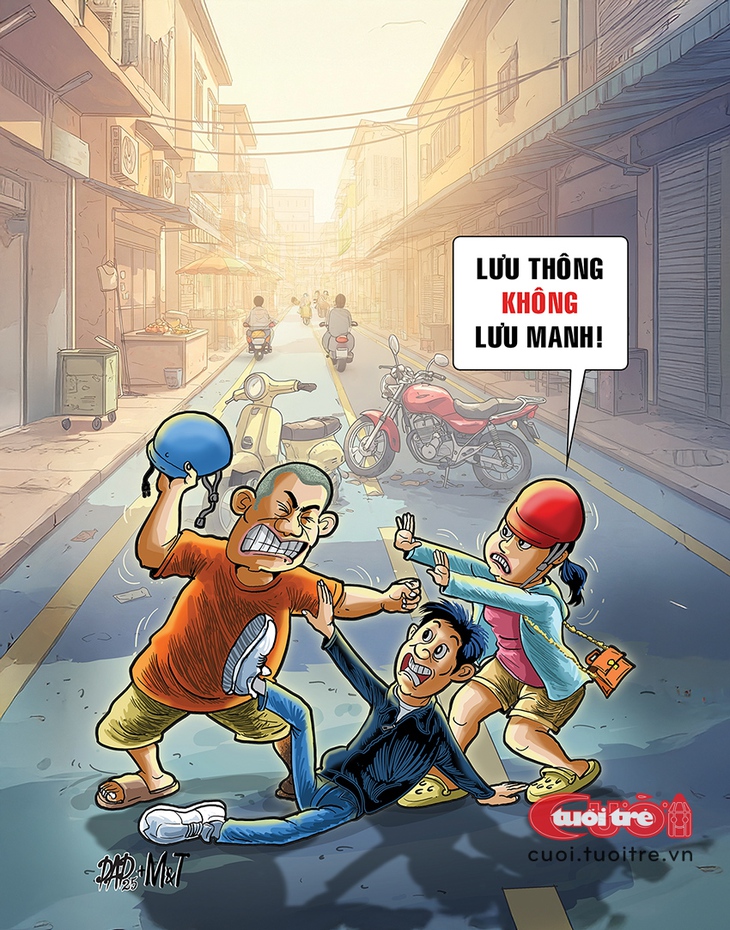 Slogan mới cho văn hóa giao thông - Ảnh 1.