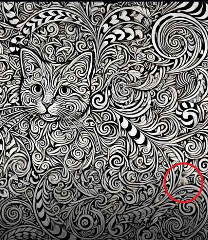 Mắt thường không thể thấy con chó trong 10 giây - Ảnh 1.