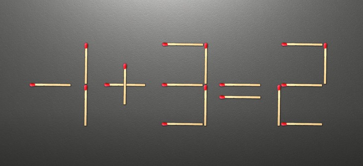 Thử tài IQ: Di chuyển một que diêm để 1+9=2 thành phép tính đúng - Ảnh 1.