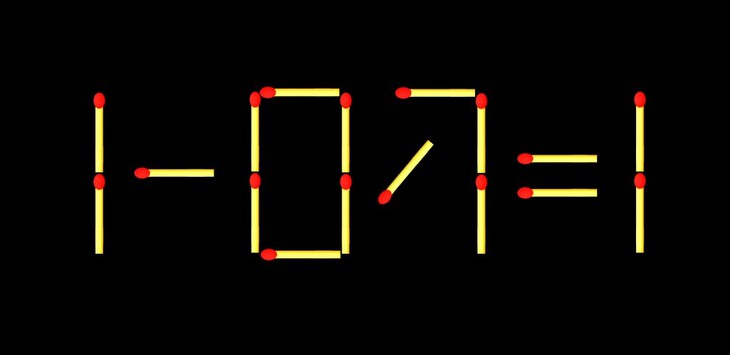 Thử tài IQ: Di chuyển một que diêm để 1-87=1 thành phép tính đúng - Ảnh 1.