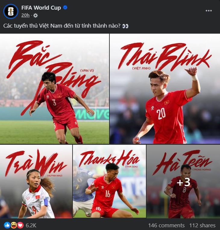 FIFA bắt trend Bắc Bling với dàn tuyển thủ Việt Nam - Ảnh 1.