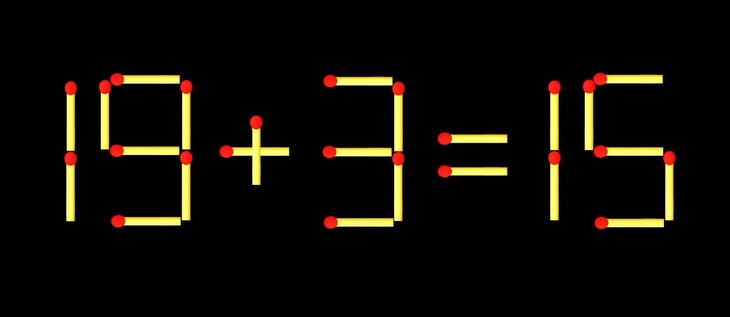 Thử tài IQ: Di chuyển một que diêm để 11+17=0 thành phép tính đúng - Ảnh 3.