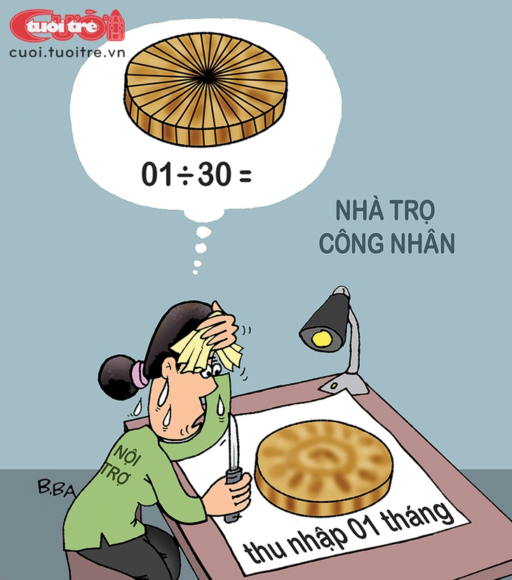 Bài toán 'miếng bánh thu nhập chia cho một tháng', coi chừng vô nghiệm - Ảnh 1.