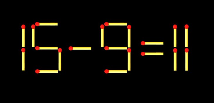 Thử tài IQ: Di chuyển một que diêm để 57-1=4 thành phép tính đúng - Ảnh 3.