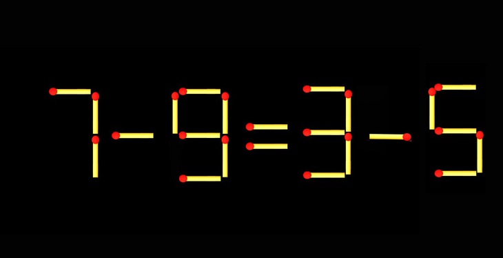 Thử tài IQ: Di chuyển một que diêm để 7-8=35 thành phép tính đúng - Ảnh 1.