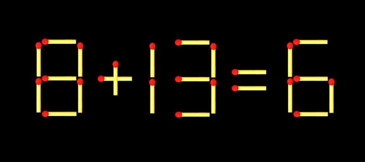 Thử tài IQ: Di chuyển một que diêm để 6+2=82 thành phép tính đúng - Ảnh 3.