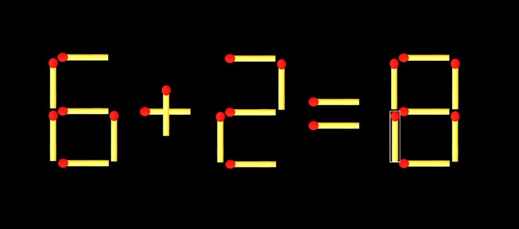 Thử tài IQ: Di chuyển một que diêm để 87-1=6 thành phép tính đúng - Ảnh 1.