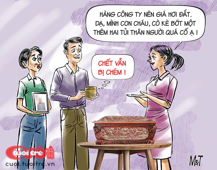 Chặt chém cả người quá cố - Ảnh 1.