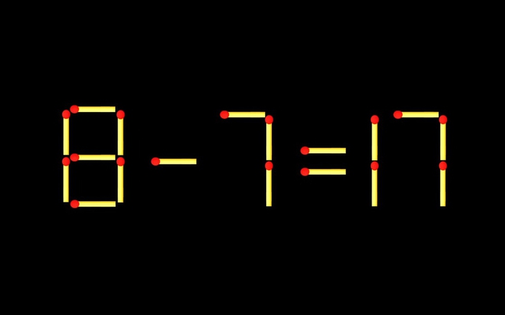 Thử tài IQ: Di chuyển một que diêm để 19x3=1 thành phép tính đúng - Ảnh 8.