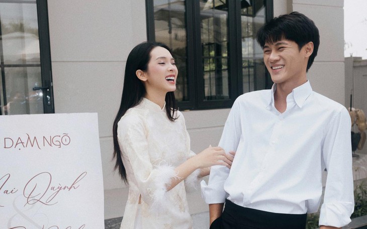 Quỳnh Lương tiết lộ thân thế thực sự của chồng mới cưới  - Ảnh 3.