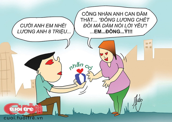 Chàng trai được nhận lời cầu hôn vì quá can đảm - Ảnh 1.