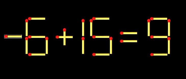 Thử tài IQ: Di chuyển một que diêm để 17+11=0 thành phép tính đúng - Ảnh 1.
