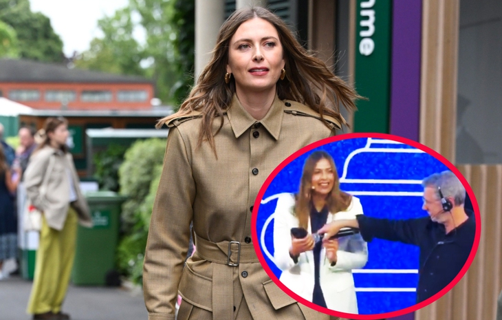 Sharapova hài hước ‘nhập vai’ chuyên gia tình yêu kiêm tổng đài viên - Ảnh 1.