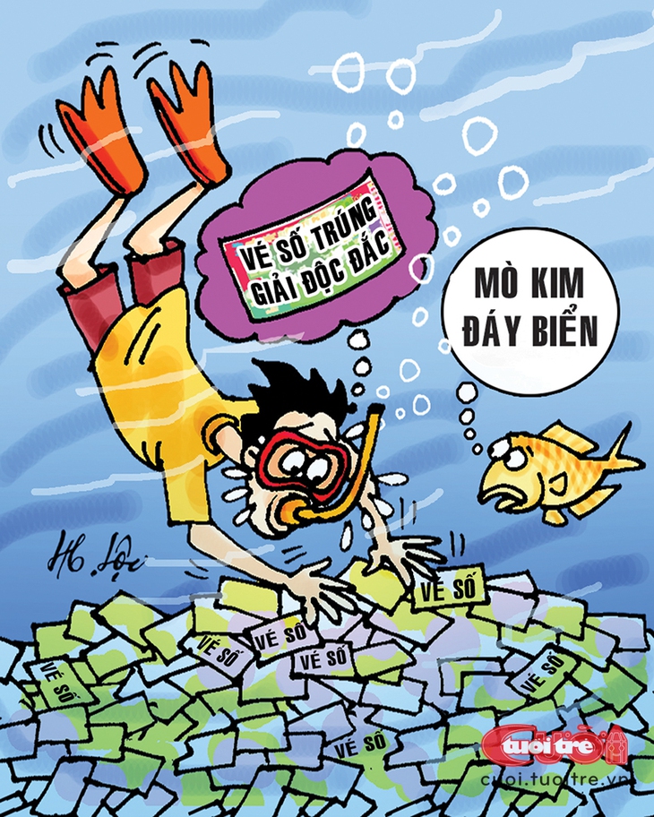 Bi hài những tờ vé số... suýt trúng độc đắc - Ảnh 3.