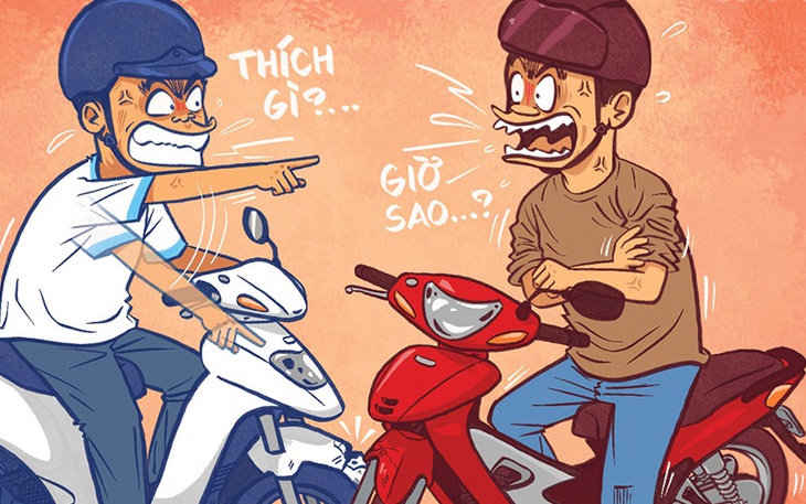 Ra đường cứ 'dĩ hòa vi quý' để còn về nhà an toàn - Ảnh 4.