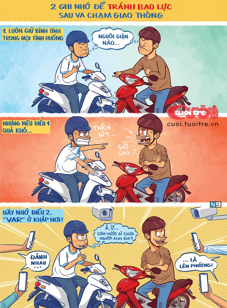 2 ghi nhớ để tránh 'var nhau' sau va chạm giao thông - Ảnh 1.