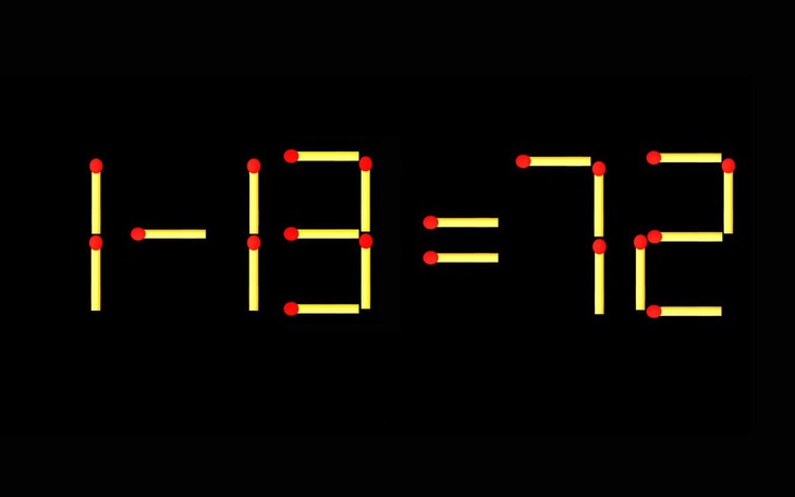 Thử tài IQ: Di chuyển một que diêm để 4+1=702 thành phép tính đúng - Ảnh 9.