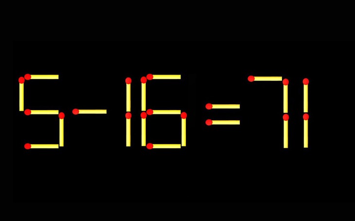 Thử tài IQ: Di chuyển một que diêm để 4+1=702 thành phép tính đúng - Ảnh 8.