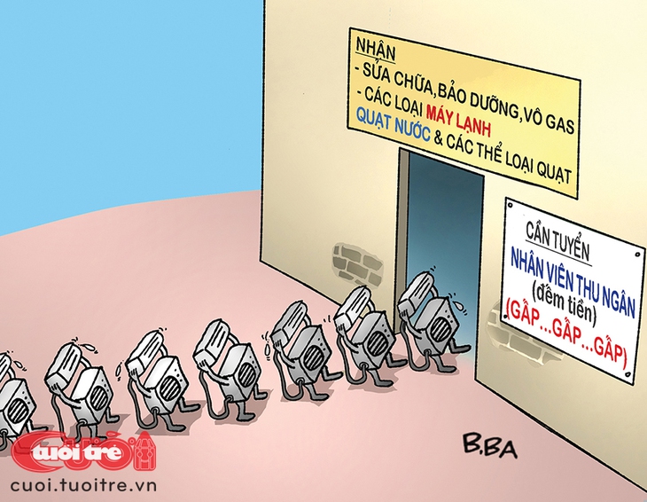 Mùa máy lạnh lên ngôi - Ảnh 1.