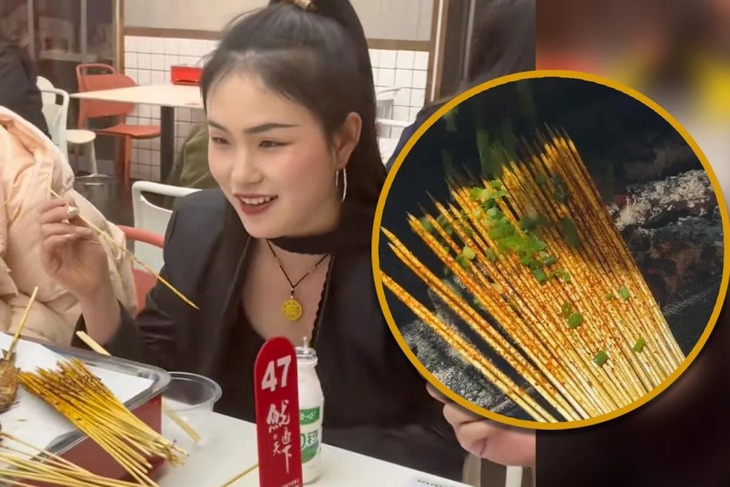 xiên tre cay tê - Ảnh 1.