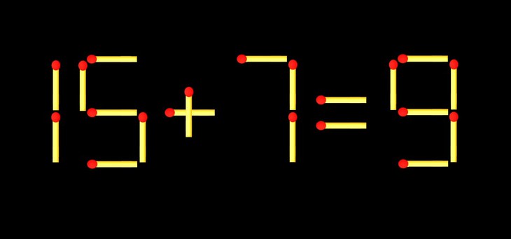Thử tài IQ: Di chuyển một que diêm để 1+0=17 thành phép tính đúng - Ảnh 2.