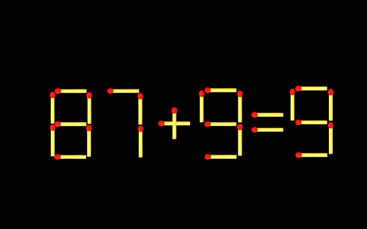 Thử tài IQ: Di chuyển một que diêm để 3+11=8 thành phép tính đúng - Ảnh 3.