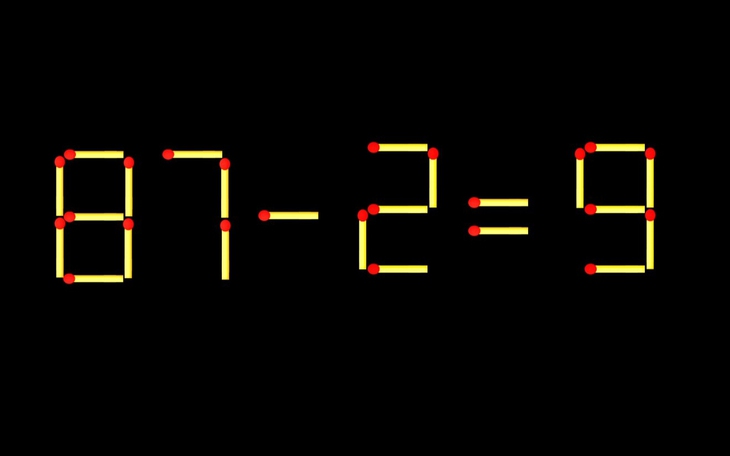 Thử tài IQ: Di chuyển một que diêm để 3+11=8 thành phép tính đúng - Ảnh 4.