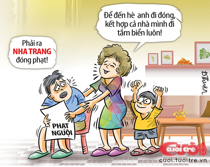 Đóng phạt nguội xa hàng trăm km, gia đình kết hợp đi du lịch luôn - Ảnh 1.