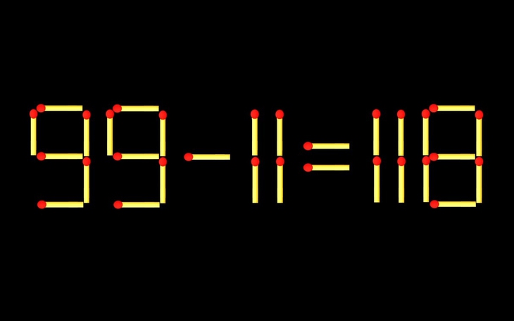Thử tài IQ: Di chuyển một que diêm để 9-4=6 thành phép tính đúng - Ảnh 3.