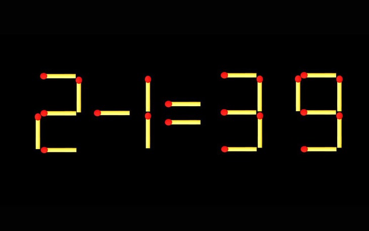 Thử tài IQ: Di chuyển một que diêm để 6-1=67 thành phép tính đúng - Ảnh 9.