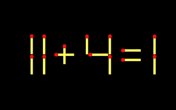 Thử tài IQ: Di chuyển một que diêm để 4+18=6 thành phép tính đúng - Ảnh 8.