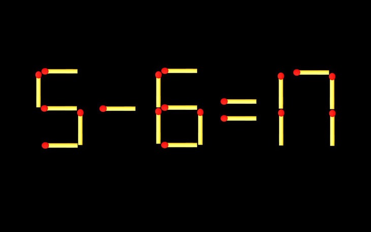Thử tài IQ: Di chuyển một que diêm để 6-13=18 thành phép tính đúng - Ảnh 9.