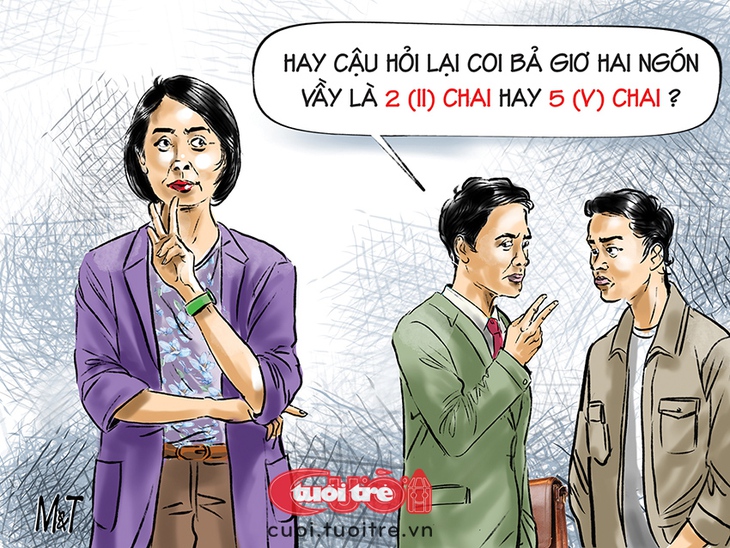 Khó hiểu với ngôn ngữ ký hiệu của quan bà - Ảnh 1.