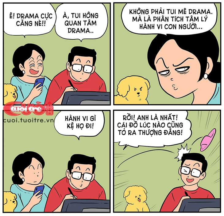 Chị vợ tâm lý và anh chồng vô cảm trước drama - Ảnh 1.