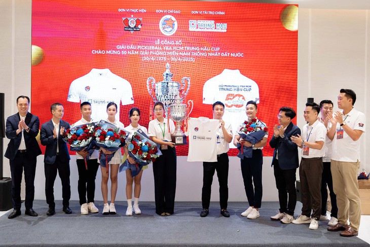 NSƯT Quốc Cơ làm đại sứ giải đấu pickleball - Ảnh 1.