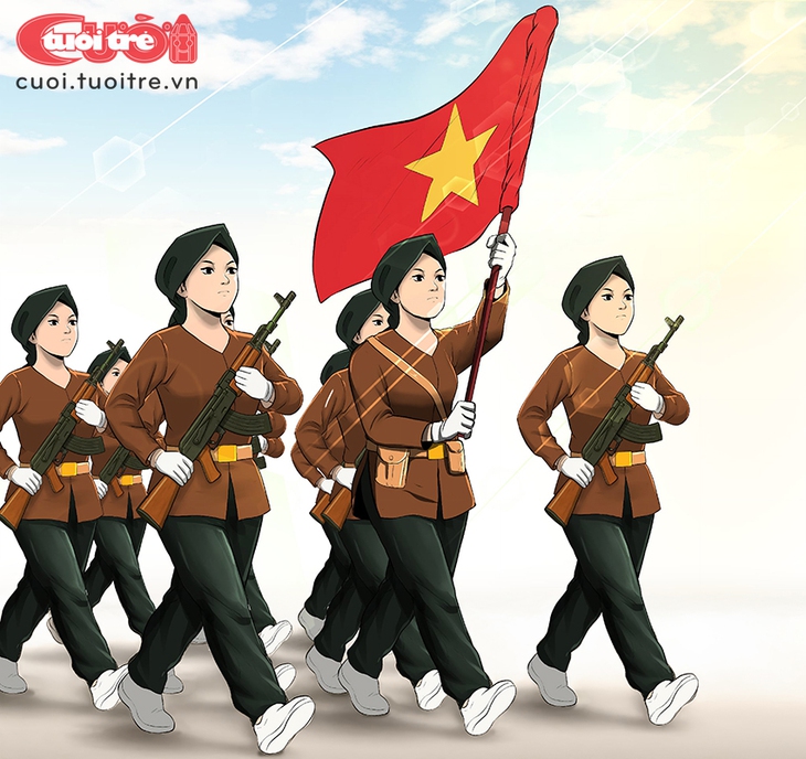 diễu binh - Ảnh 1.