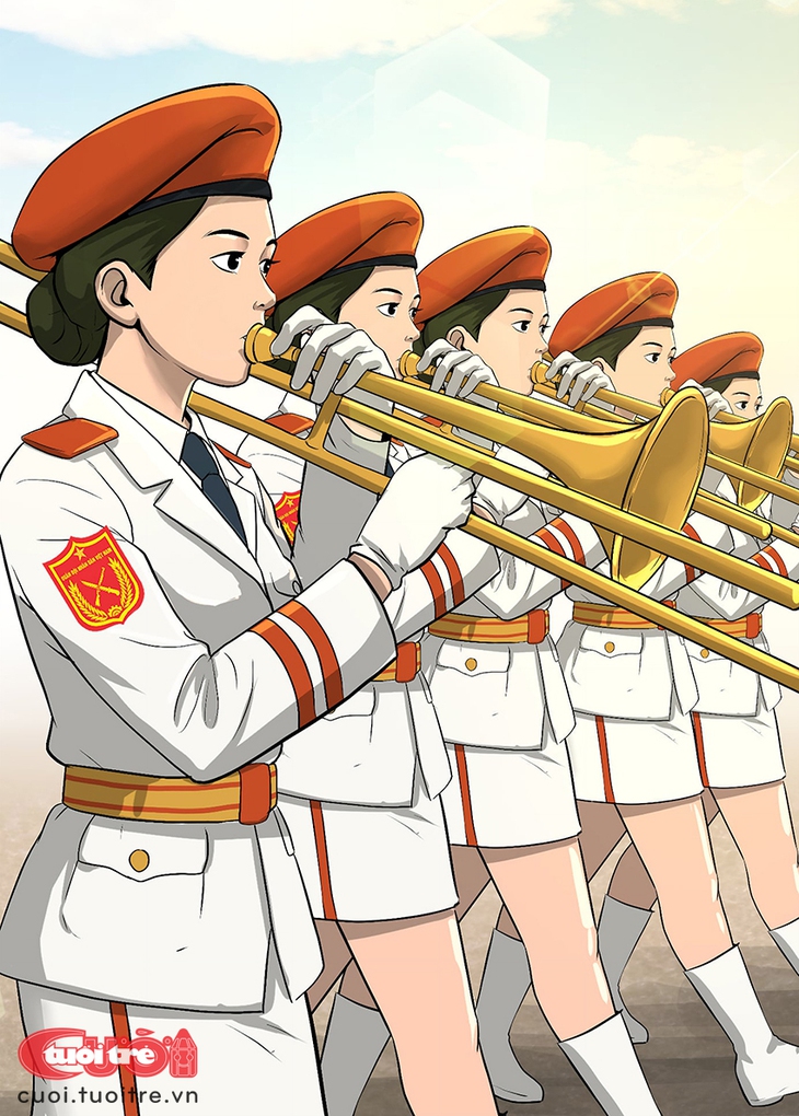 diễu binh - Ảnh 3.