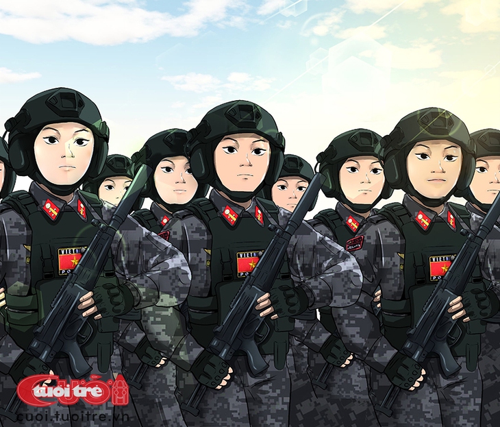 diễu binh - Ảnh 4.