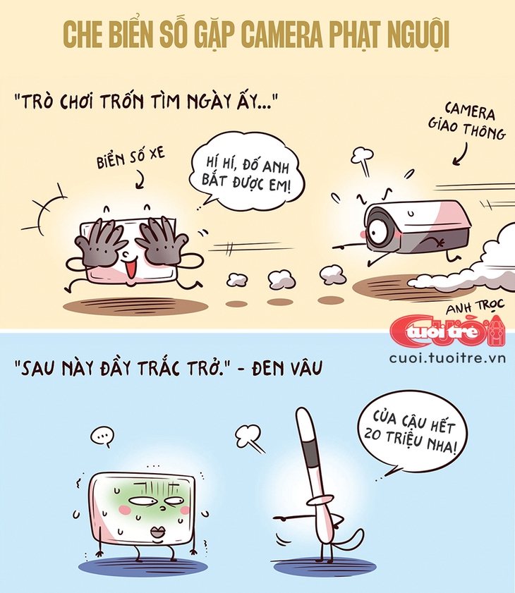 Đố camera phạt nguội bắt được em - Ảnh 1.