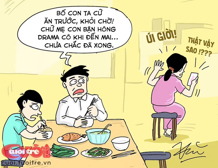 Drama và bữa cơm gia đình - Ảnh 1.