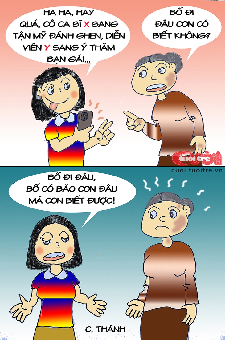 Xin lỗi bố mẹ, con bận hóng drama rồi - Ảnh 1.