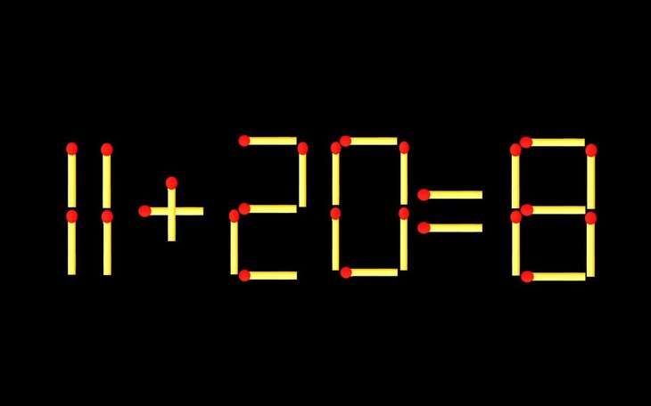 Thử tài IQ: Di chuyển một que diêm để 17+9=9 thành phép tính đúng - Ảnh 8.