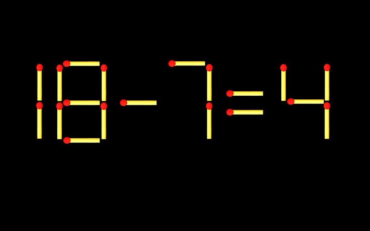 Thử tài IQ: Di chuyển một que diêm để 17+9=9 thành phép tính đúng - Ảnh 7.