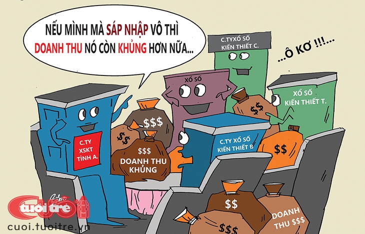 Nếu các công ty xổ số được sáp nhập... - Ảnh 1.